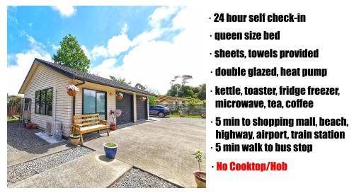 Paraparaumu Apartment | 24 m² Apartment ∙ 1 bedroom ∙ 2 guests