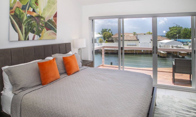 Jolly Harbour Ski Chalet | 247B South Finger Waterfront Villa, Jolly Harbour