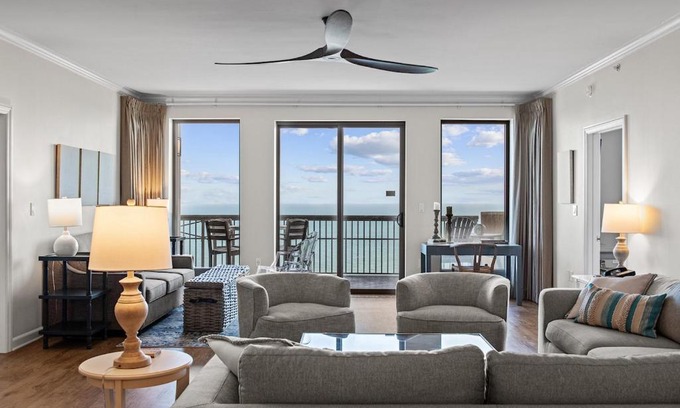 Arcadian Shores Apartment | 2507 Margate - 4 bedroom ocean front condo - condo