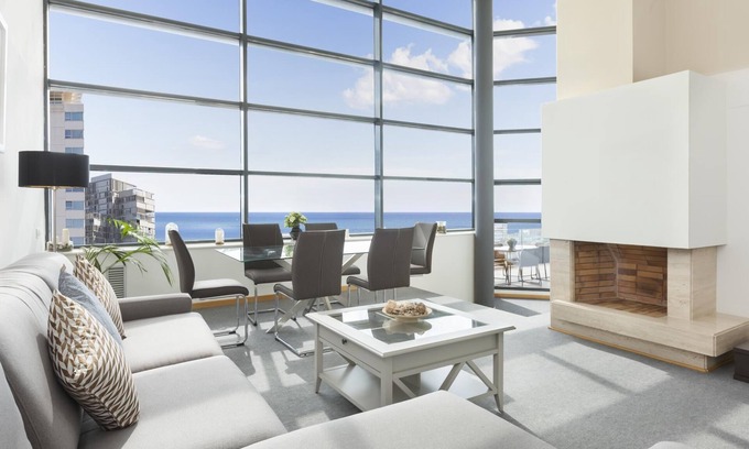 Diagonal Mar i el Front Maritim del Poblenou Apartment | 252 Exclusive Beachfront Penthouse w/Pool I