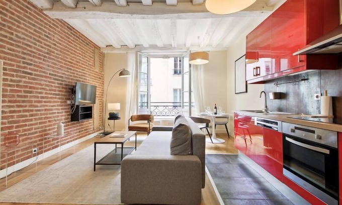 Saint-Gervais Apartment | 256 Suite Rosiers - Superb apartment in Paris.