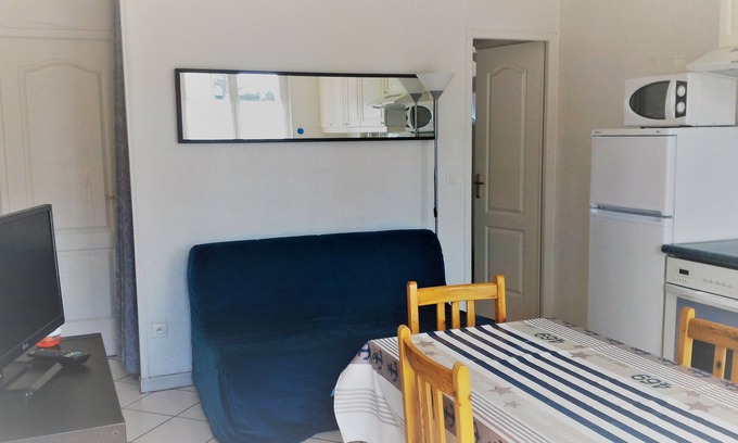 Stella-Plage Apartment | 25m2 Apartment Stella-Plage near Le Touquet