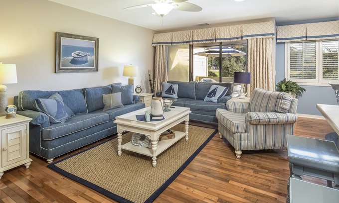 Palmetto Dunes House | 261 Turnberry | Fazio Golf Course View | Community Pool | Palmetto Dunes