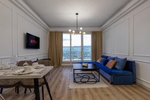 Skopje Region Apartment | 26th Floor 1BR Apt, Pool & Spa, Gym, Free Parking