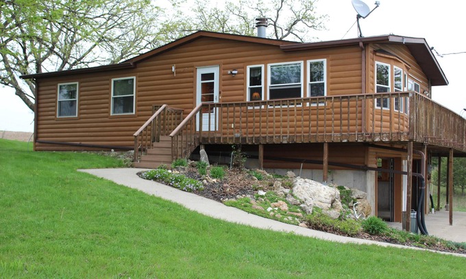 Decorah Cabin | 27 Acre Northeast Iowa Wooded Property with Cabin on a Trout Stream