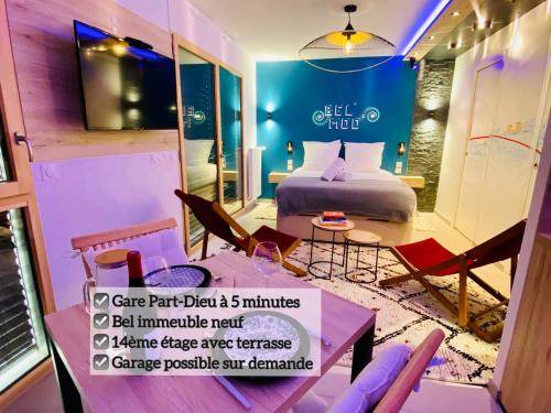 Villette Gare Apartment | 27 m² Apartment ∙ 1 bedroom ∙ 3 guests