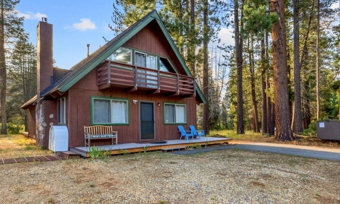 Christmas Valley Ski Chalet | 2782B River Chalet - River Front Chalet, quiet location. AC, great setting
