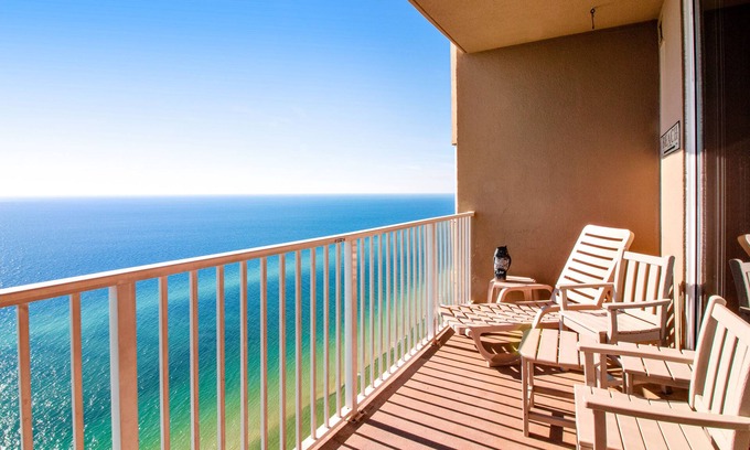 Panama City Beach Condo | 29th-floor, oceanfront condo with pool, ocean view & high-speed WiFi