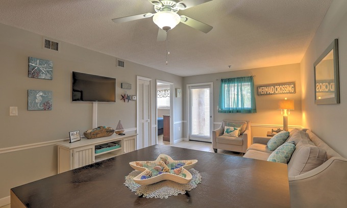 Palmetto Dunes Villa | 2bdr/2bath, heated indoor pool, walk to beach