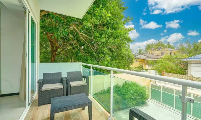 Juan Dolio Apartment | 2Bdrm Apt. Front Juan Dolio Beach Access - Pool+BBQ