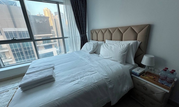 Jumeirah Apartment | 2BHK Apartment Prime Location-Marina View-High Floor-Walk -1min Tram-5min Beach