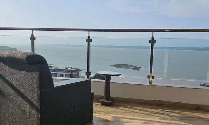 Holy Cross Colony Apartment | 2BHK Sky water sea facing Apt, Dabolim Goa