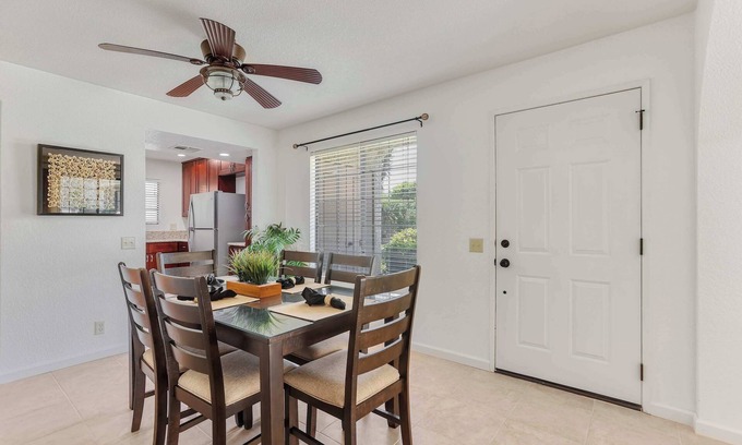 Palm Springs Condo | 2BR|2BA Stylish Palm Springs Oasis|Private Pool