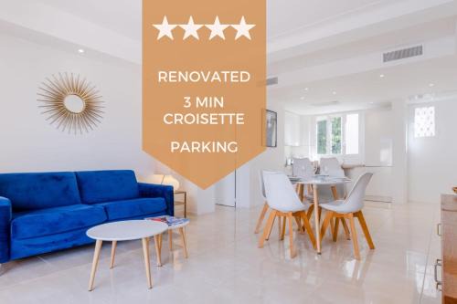 Cannes Apartment | 2Br 3 min from the center & the Croisette
