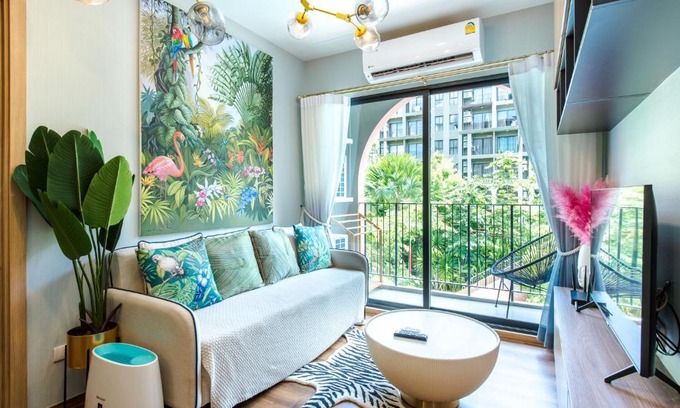 Khao Takiab Apartment | 2BR Designer's villa at Cicada Huahin