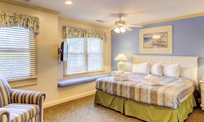 Palmetto Dunes House | 2BR townhome in Palmetto Dunes with pool, beach access, and serene lagoon views