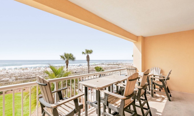Fort Walton Beach Condo | 2nd Floor Gulf Front Condo Fun Amenities, Nearby Shopping & Dining