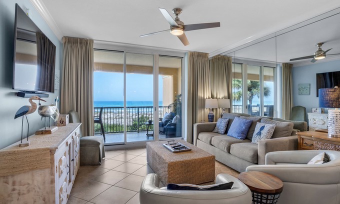 Fort Walton Beach Condo | 3 Bdr 3 Bath Gulf Side Azure Beachfront