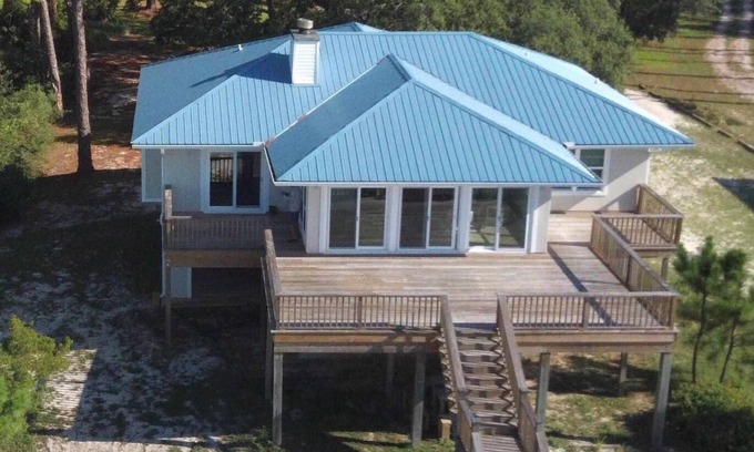 Gulf Shores House | 3 bdrm home with private dock located on Lagoon close to beach and downtown