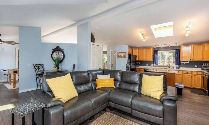 Deschutes River Woods House | 3-Bed 2 Bath Home in Bend with Hot Tub, Game Room