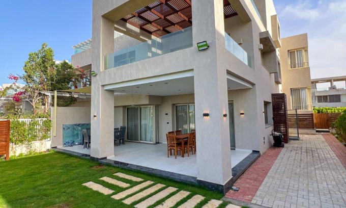 Marsa Matruh Ski Chalet | 3-bedroom chalet in enchanting Al Alamein Hacienda Bay Matrouh with AC