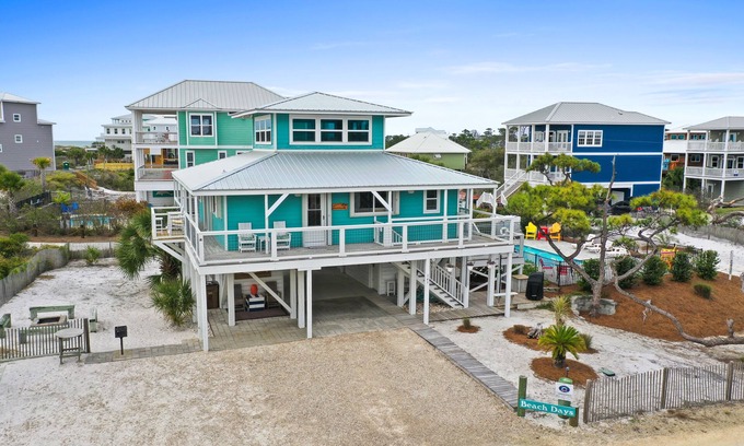 Cape San Blas House | 3 Bedroom/2 Bath Gulf View Home With Private Pool!
