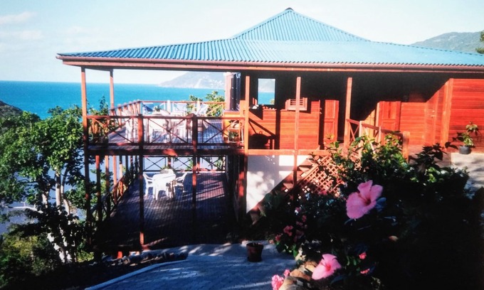 Belmont House | 3 bedroom Caribbean Style Villa - Panoramic view over Smuggler's Cove Beach