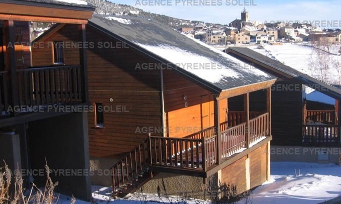 Les Angles Ski Chalet | 3-bedroom chalet with terrace in Les Angles