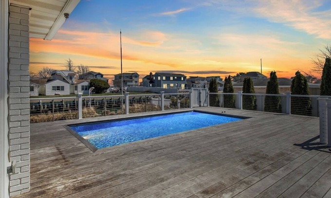 East Quogue House | 3-bedroom Hampton’s Waterfront home with heated pool and private beach