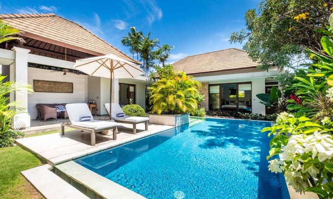 Sanur Villa | 3-Bedroom Kejora 8, Single-Story Beachfront Villa