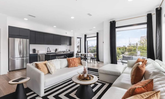 North Capitol Apartment | 3 Bedroom Oasis on the River with 2 Private Patios