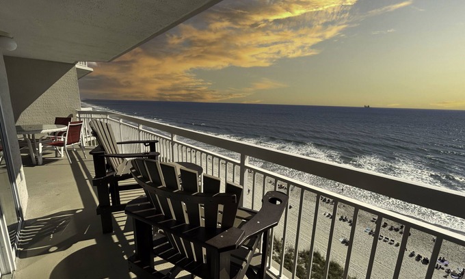 Crescent Beach Condo | 3 bedroom oceanfront with awesome views! Great amenities!