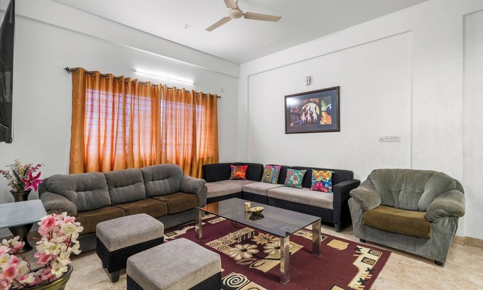 Ejipura Apartment | 3-Bedroom penthouse in Koramangala with Jacuzzi, WiFi, AC and terrace garden