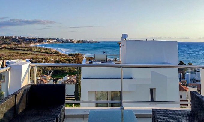 Pegeia Villa | 3 Bedroom Seaview Villa direct in Coral Bay with Pool