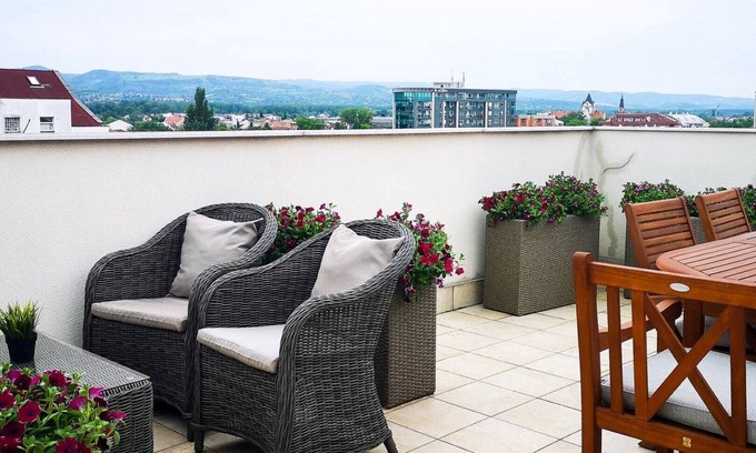 Novi Sad Apartment | 3 Bedroom Suite 98 sq m with Big Patio