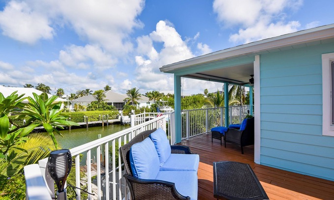 Marathon House | 3 BR/2 BA, Canal Front Home, Private Dock for 40' Boat & 1 mi to Beach