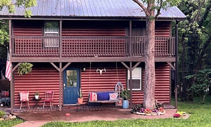 Flemington Cabin | 3-BR, 2 bath, private lakefront cabin, water access, at Pomme de Terre Lake