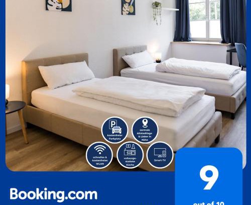 Schwaebisch Hall Apartment | 3 BR Altstadtwohnung mit Parkplatz, tolle Lage in Schwäbisch Hall, bis 8 Personen