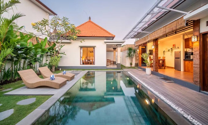 Padonan Villa | 3 BR Family Villa w/Private Pool & Spacious Garden in Canggu Prime Location