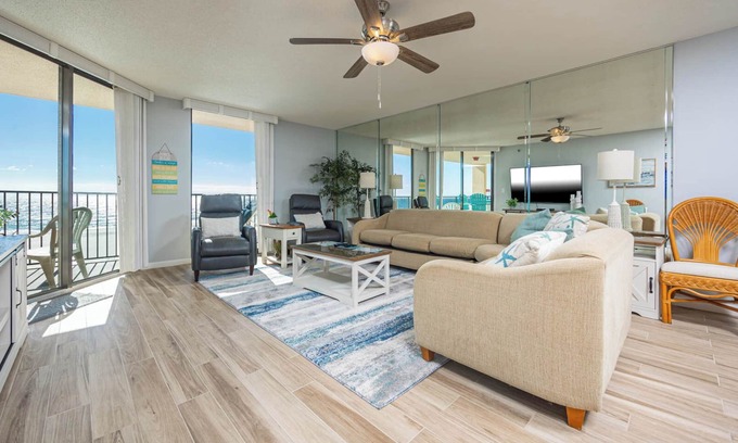 Orange Beach Condo | 3 BR Gulf Front Condo at Phoenix 5 *3rd Floor