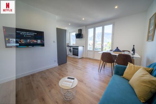Saint-Martin-d'Heres Apartment | 3 chambres - 6 couchages - Vue imprenable