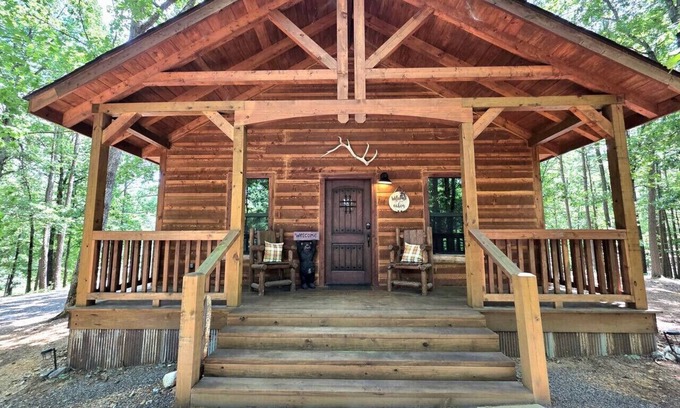 Board Camp Cabin | 3 miles on ATV to Wolf Pen Gap, Luxury Cabin slp 5