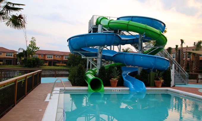 Kissimmee House | 3 Miles to Disney, New POOL/Water Slides, Free WiFi/Parking, no Resort Fee