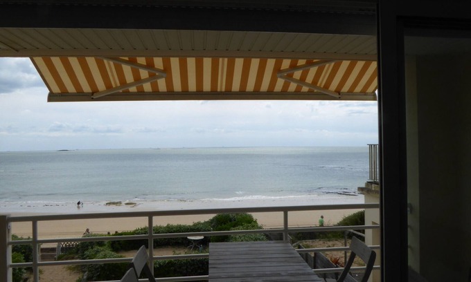 Pornichet Apartment | 3 room apartment with direct access to Bonne Source beach