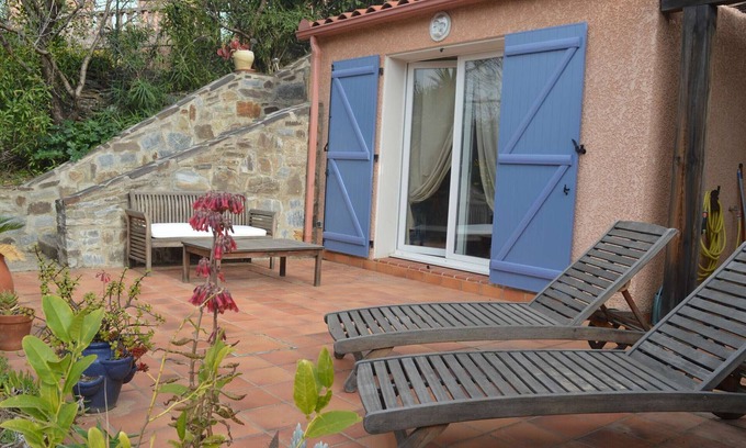 Banyuls-sur-Mer House | 3-room house with garden, BBQ, pets allowed in Banyuls-sur-Mer