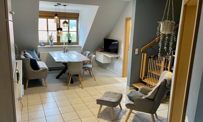 Haundorf Apartment | 3-room maisonette apartment (70sqm) for 5 people