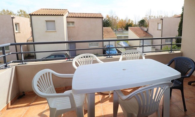 Le Grau-Du-Roi Apartment | 3 rooms private parking Washing machine Terrace Air conditioning