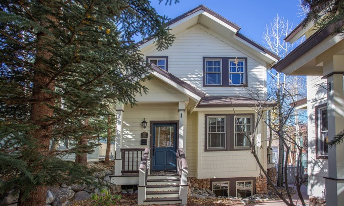 Historic District House | 3 Story Luxury Townhome, Downtown Breckenridge, Hot Tub, Walk to lift