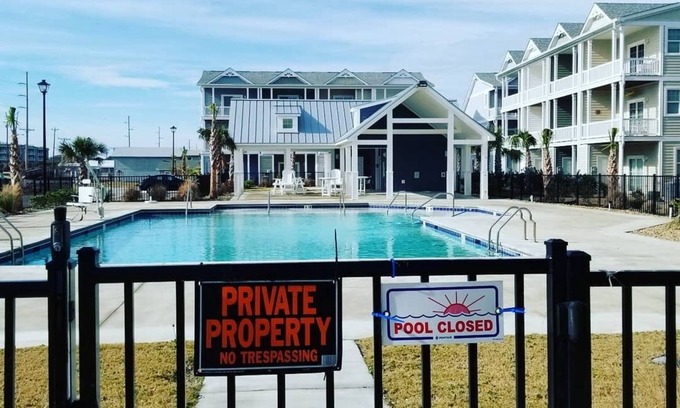 Atlantic Beach House | 3 story townhome with pool! 3 min walk to the beach! Reduced Summer rates!