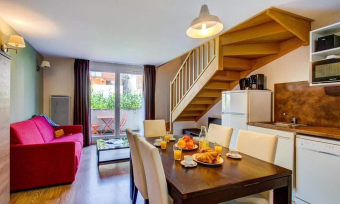 La Feclaz Hotel | 300m from resort center, fitness, swimming pool, parking, tv, ski locker, 25m², La Féclaz